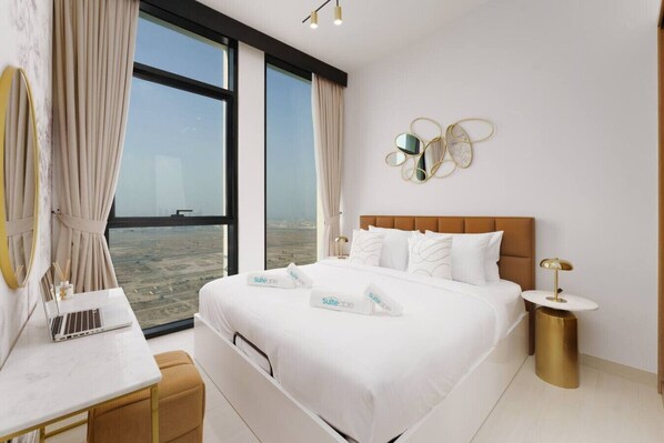 1 bedroom, iron/ironing board, travel crib, WiFi