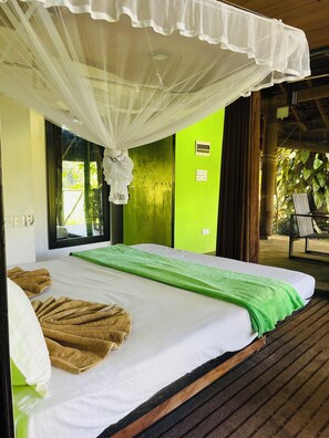 エコノミー ダブルルーム ガーデンビュー | アイロン / アイロン台、WiFi (無料)、ベッドシーツ