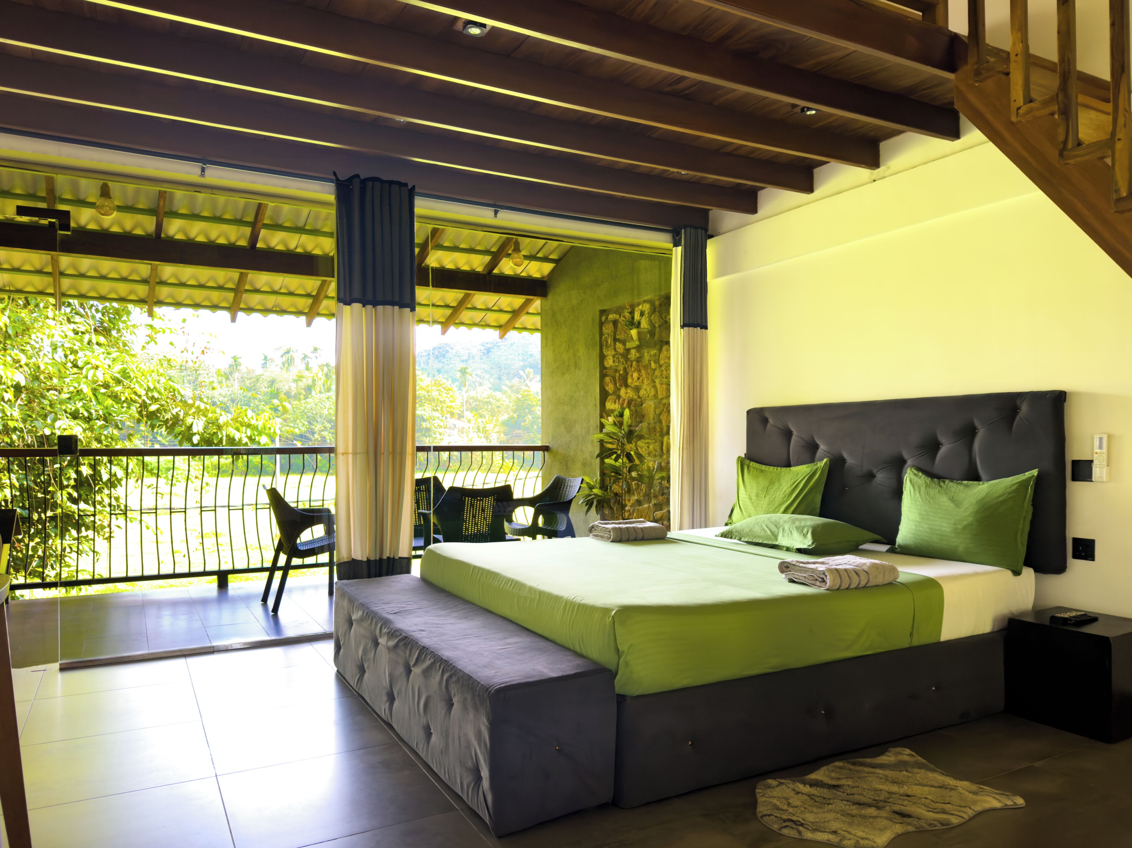 ห้องแฟมิลี่สำหรับสี่ท่าน | เตารีด/โต๊ะรีดผ้า, Wi-Fi ฟรี, ผ้าปูที่นอน