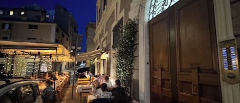 Restaurante al aire libre