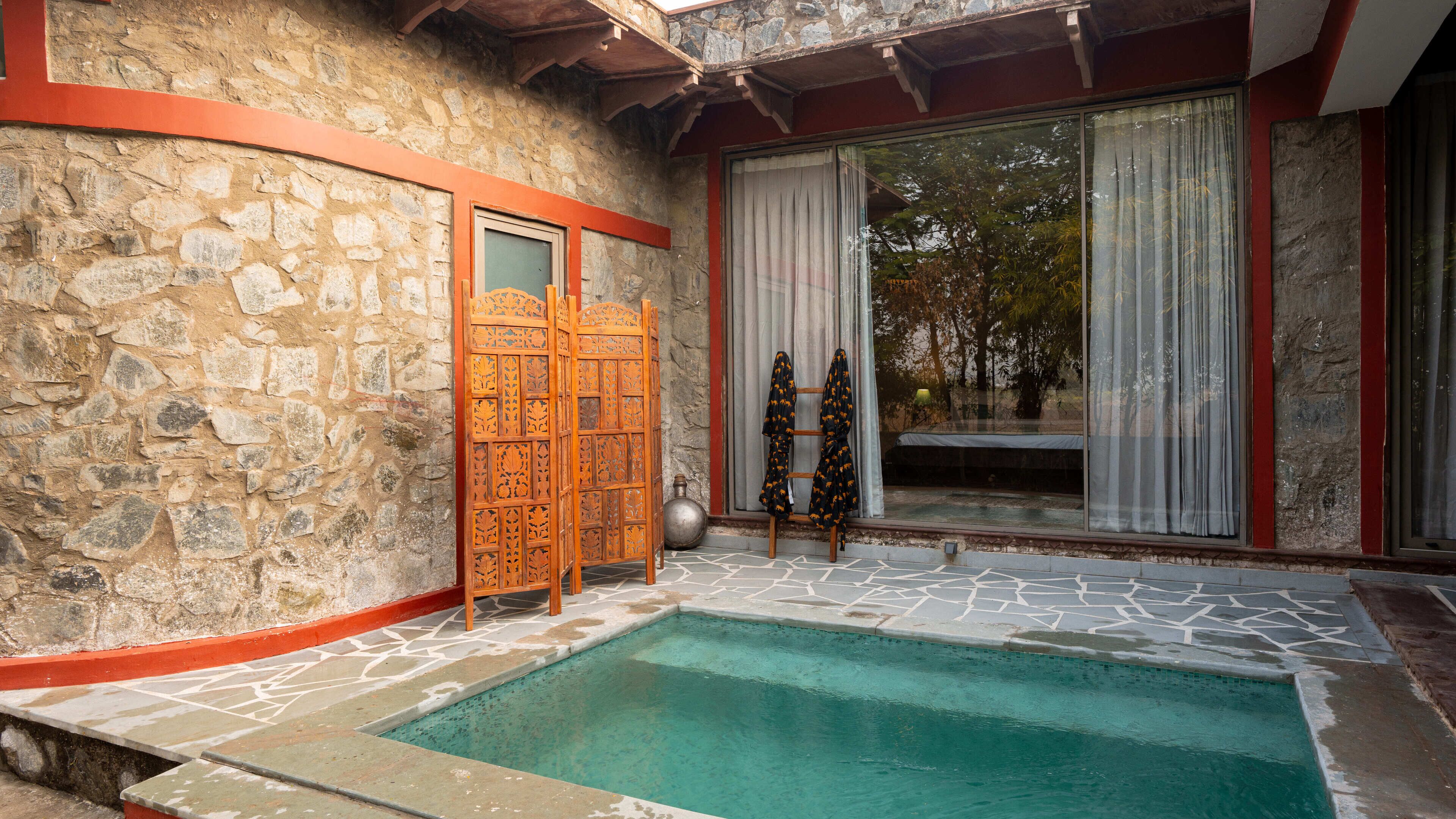 Luxury-Zimmer, eigener Pool | Eigener Pool