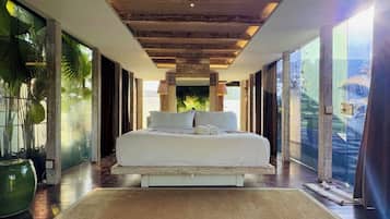 Ropa de cama de alta calidad y escritorio