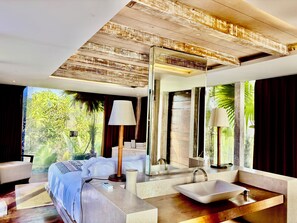 Comfort-Villa, Gartenblick | Blick auf den Garten