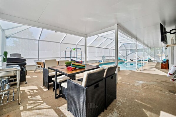 Uppvärmd pool