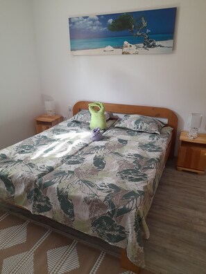 1 soverom, wi-fi og sengetøy