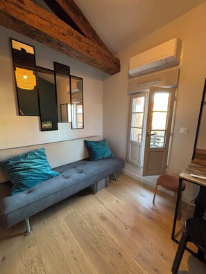 Living area - Studio with character - Place DUPUY (Toulouse)