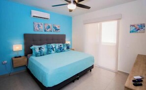 2 slaapkamers, een strijkplank/strijkijzer, wifi, beddengoed