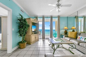 Condo, Multiple Beds (Twin Palms 702) | Living area - Twin Palms 702 (Panama City Beach)