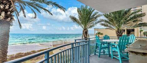 Apartment, Mehrere Betten (Sterling Breeze 205) | Speisen im Freien