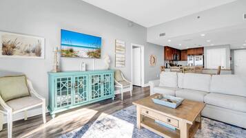 Condo, Multiple Beds (Sterling Breeze 205) | Living area | TV