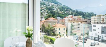 Elegant new Apt with AC, private balcony & garage