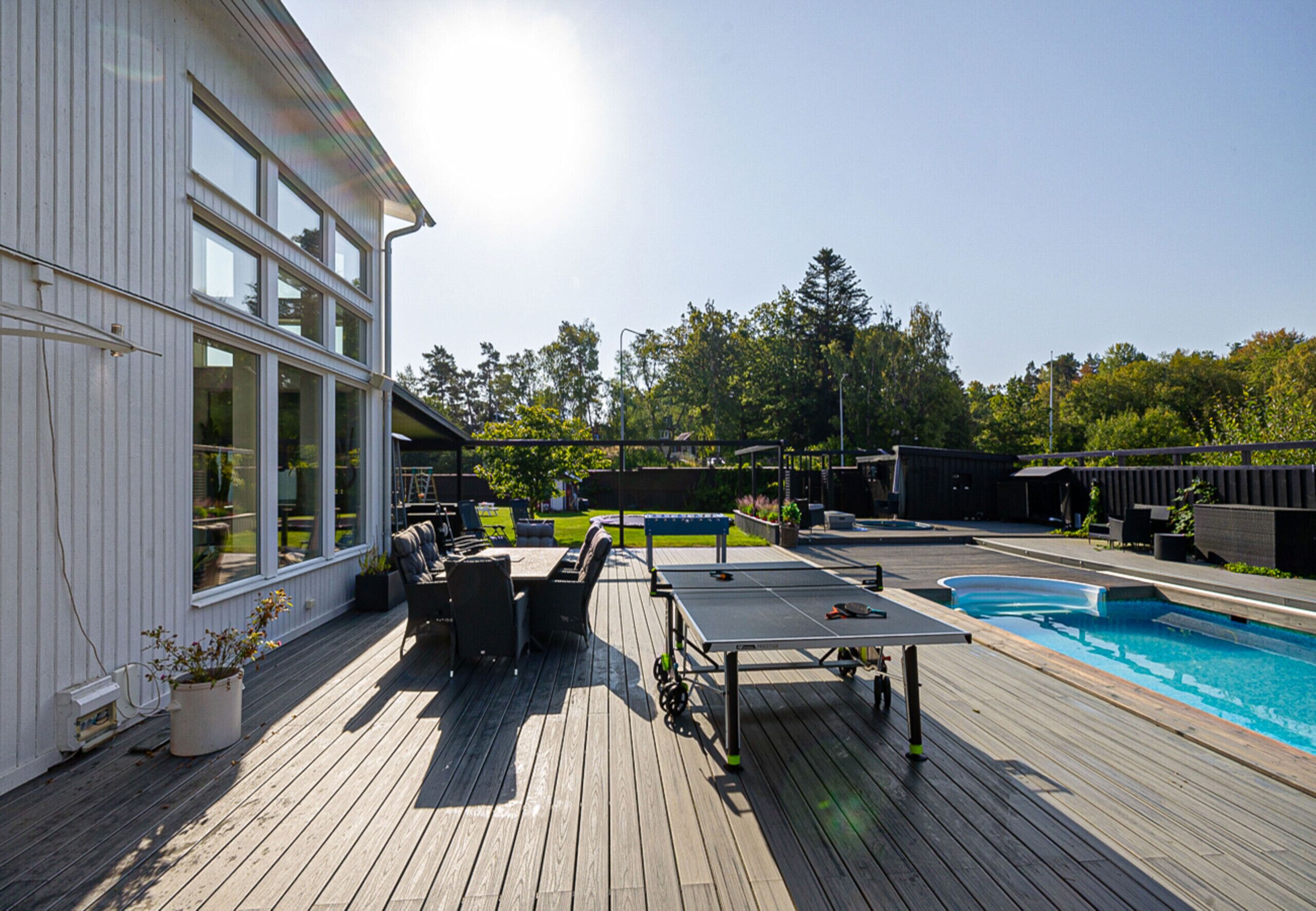 Piscine chauffée