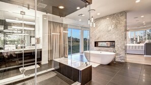 Sèche-cheveux, serviettes fournies