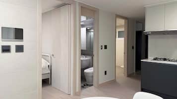 1 soveværelse, skrivebord, Wi-Fi, sengetøj