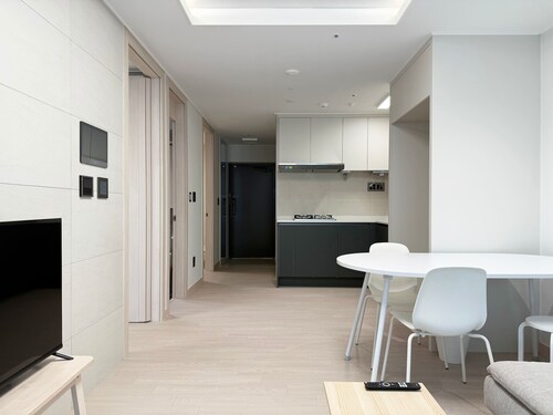 Brand new spacious apt. 2 rooms, line 5/9, Olympic, KSPO, VHS, Asan, Lotte Tower