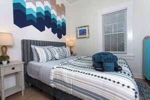 2 bedrooms, desk, free WiFi, bed sheets