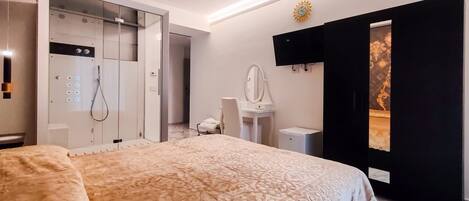 1 chambre, fer et planche à repasser, Wi-Fi, draps fournis