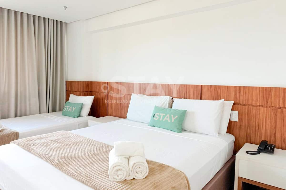 Studio Standard | 1 sovrum, värdeförvaringsskåp på rummet och individuell inredning