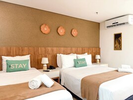 1 habitación, decoración personalizada y muebles diferentes 