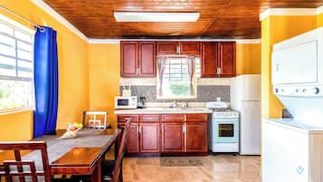 Apartment, 1 Queen Bed | Private kitchen
