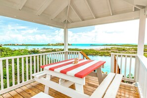 Terrace/patio - Chalk Sound Beach Residences (Providenciales)