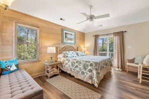 5 bedrooms, iron/ironing board, WiFi, bed sheets - 4min Walk to Beach with Resort Pool, Gym, Hot Tub (Corolla)