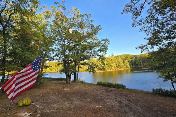 Private lakeside view of the Chippewa Flowage