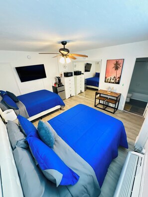 1 bedroom, desk, iron/ironing board, free WiFi