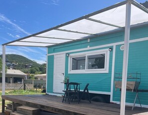 Cabana premium | Vista para o jardim