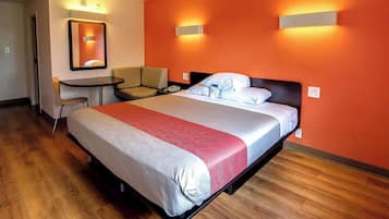 Free WiFi, bed sheets