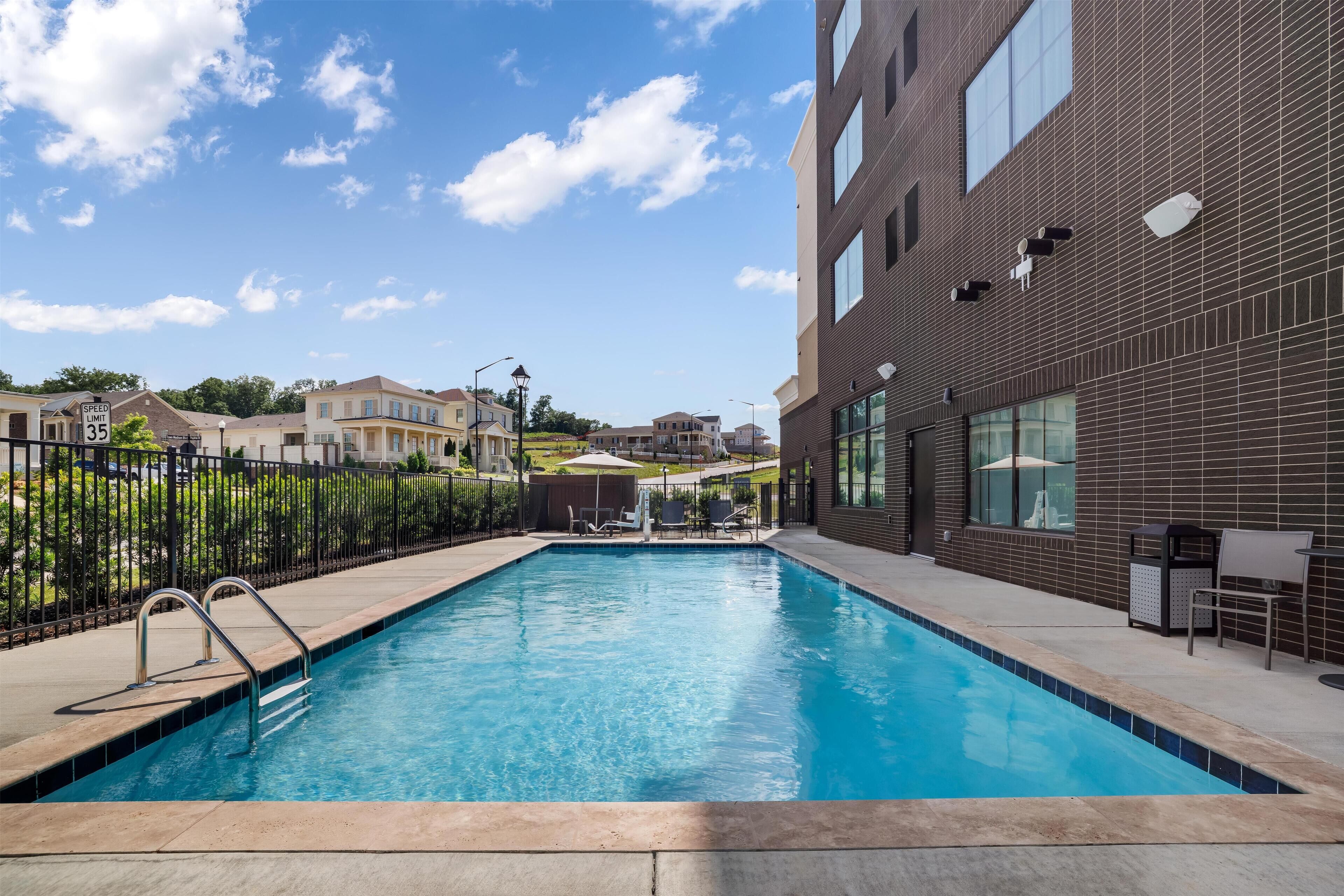 Seasonal outdoor pool