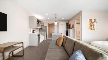 Suite Studio, 1 trÚs grand lit | Cuisine privée