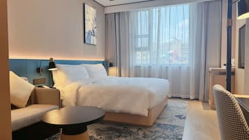 Værelse - 1 kingsize-seng - handicapvenligt | Gratis Wi-Fi, sengetøj