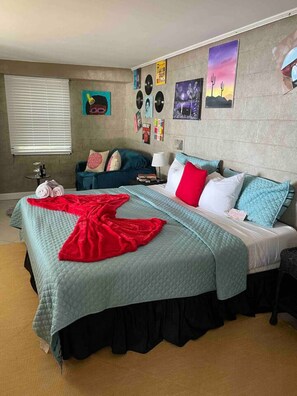 1 soverom, skrivebord, strykejern/-brett og wi-fi