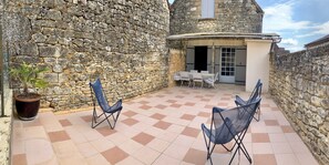 Outdoor dining - Charming house with panoramic terrace in Domme - Sarlat (Domme)