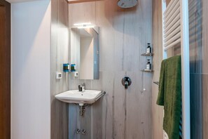 Eco-friendly toiletries, hair dryer - 2) Cozy One-Bedroom Apartment in Agriturismo with Two Single Beds and Sofa Bed (PRALBOINO)