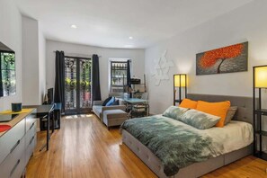 1 bedroom, iron/ironing board, travel cot, WiFi