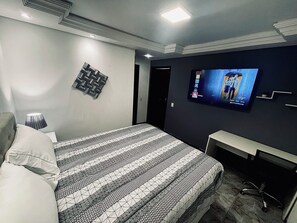 3 chambres, fer et planche Ă repasser, Wi-Fi, literie fournie