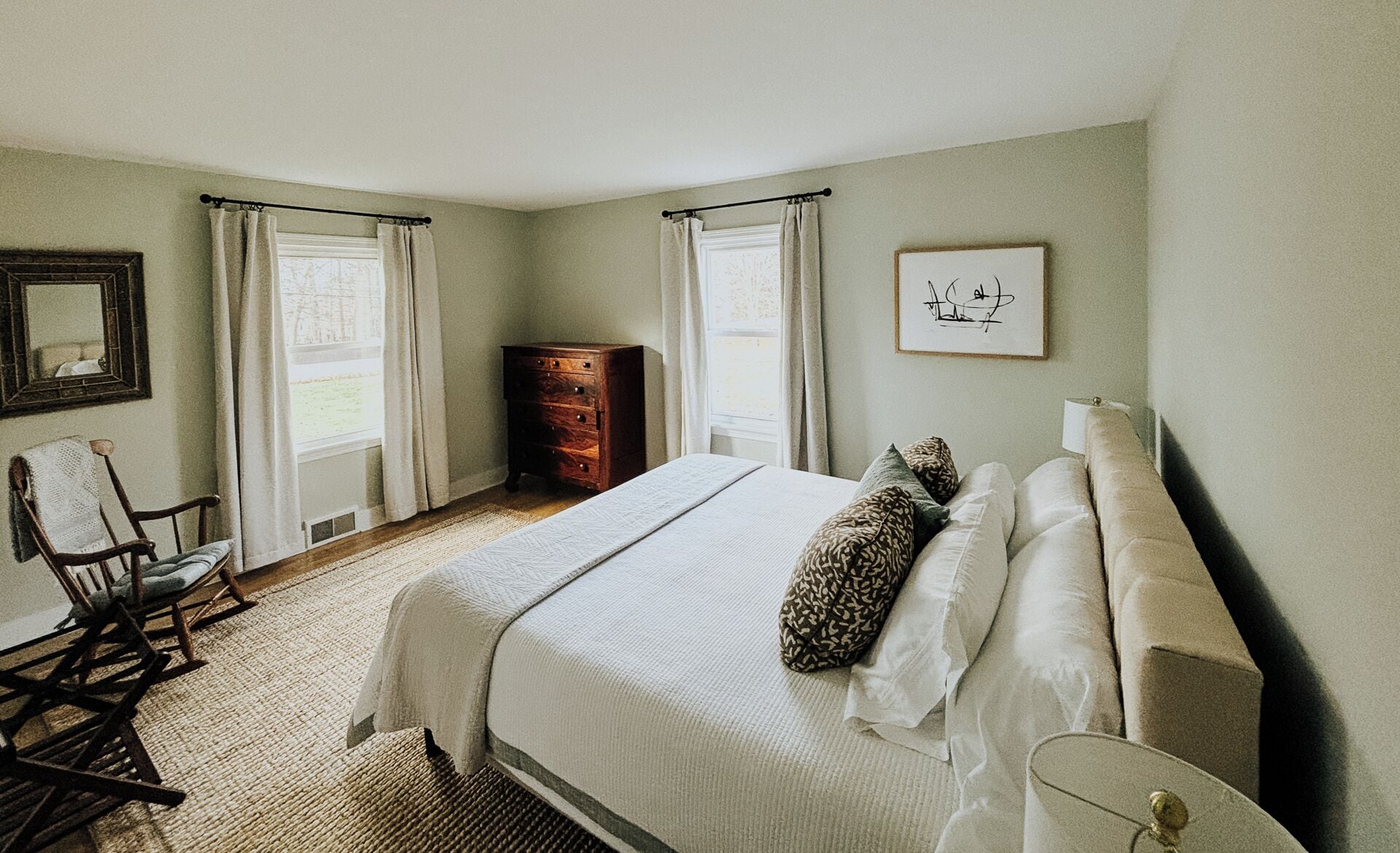 2 chambres, fer et planche à repasser, Wi-Fi gratuit, draps fournis