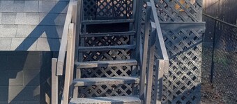 Charming and lovely cabin/ loft in fabulous Atlanta with AC, WiFi.  