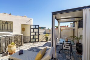 Family House | Living area - Riad Taher bed & breakfast  (Marrakech)