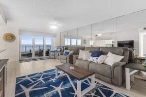 Smart TV, fireplace, computer monitors, printers