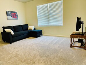 TV connectée, cheminée