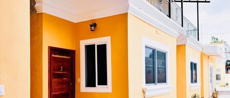 Façade de l’hébergement