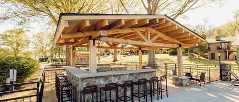 Udendørs spisemuligheder