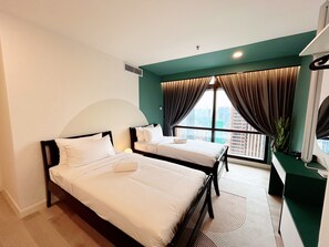 Apartment, 2 Bedrooms | Iron/ironing board, free WiFi - Berjaya Times Square by Manhattan Group  (Kuala Lumpur)