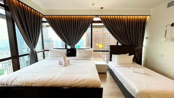 Apartment, 2 Bedrooms | Seterika/papan seterika, Wi-fi percuma