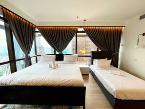 Appartement, 2 chambres | Fer et planche à repasser, Wi-Fi gratuit