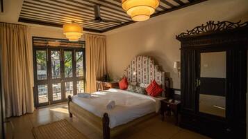 Chambre Luxe, vue jardin | Fer et planche à repasser, Wi-Fi gratuit