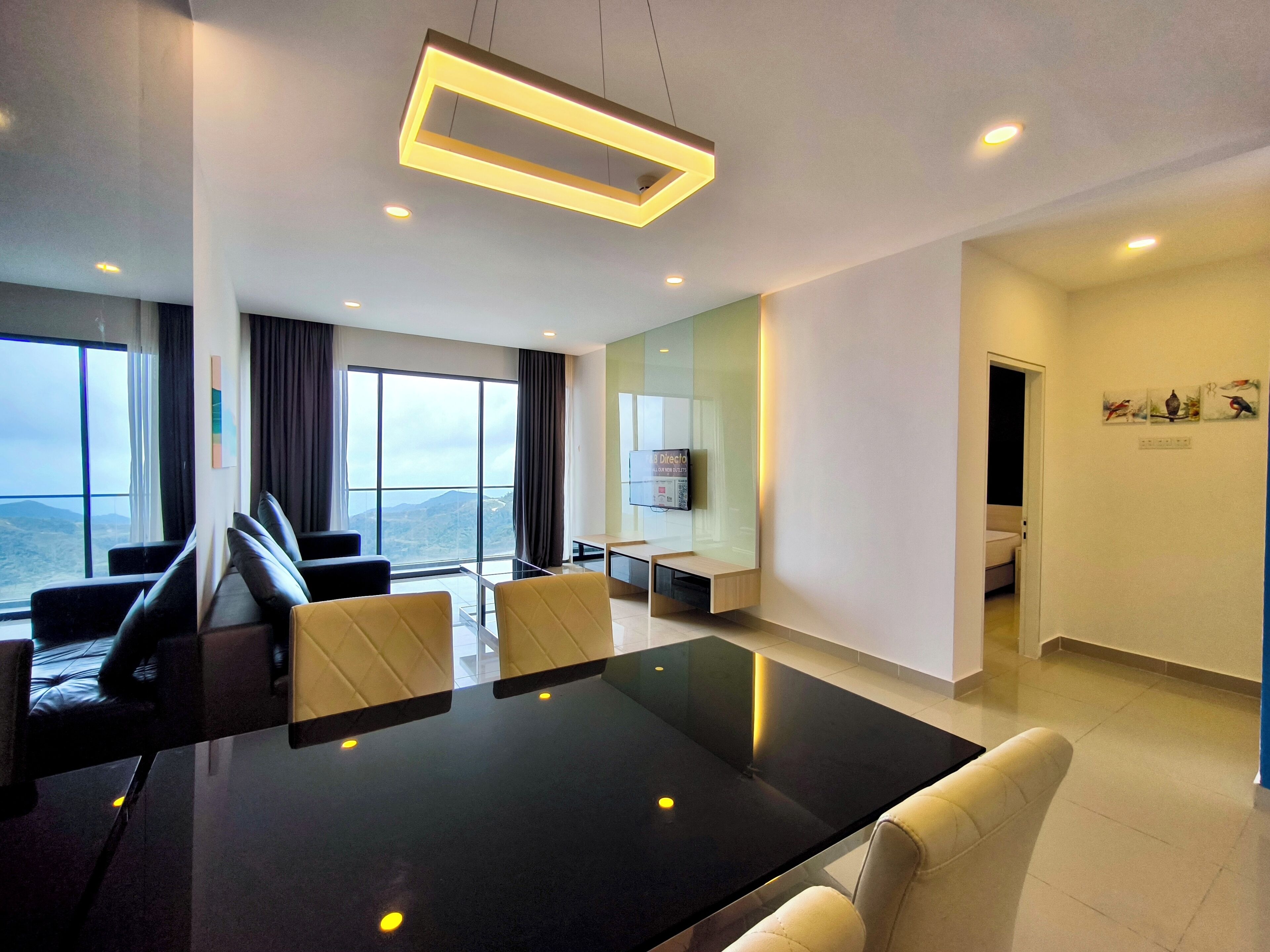 Apartment, 2 Bedrooms | Living area | 40-inch TV with cable channels